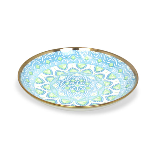 Colourful Ceramic Porcelain Dinner Plate Dinnerware - 10 Inches