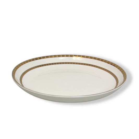 Ceramic Porcelain Dinner Serving Plate Dinnerware Platter - 14 Inches