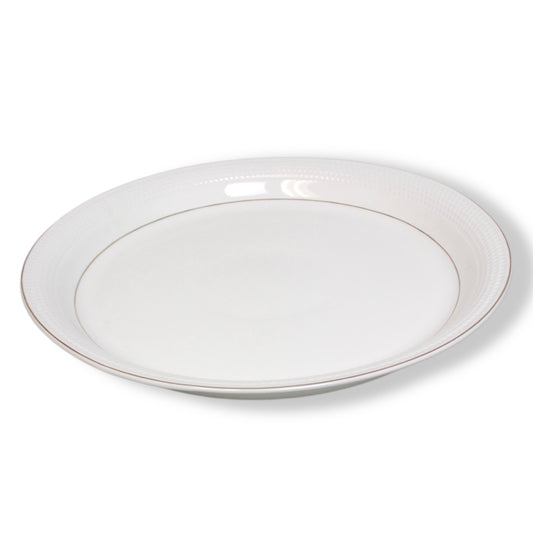 Ceramic Porcelain Dinner Serving Plate Dinnerware Platter - 16 Inches