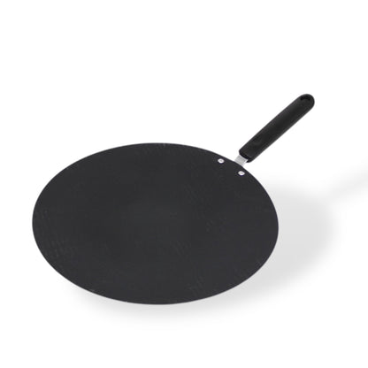 Non Stick Black Iron Flat Pan - 32 CM Induction Base Tawa