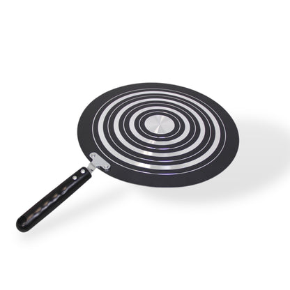 Non Stick Black Iron Flat Pan - 32 CM Induction Base Tawa