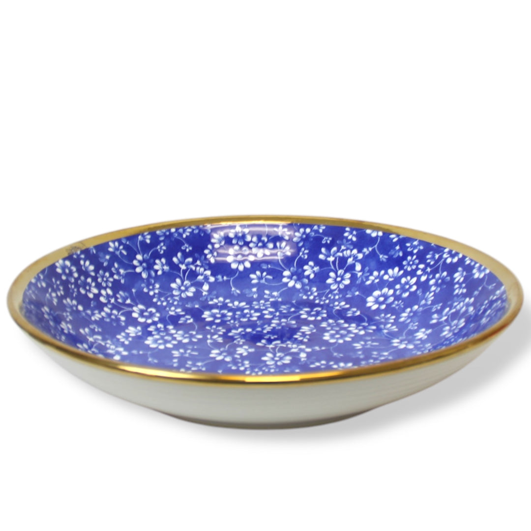 Colourful Ceramic Porcelain Serving Bowl Dinnerware - 12 Inches