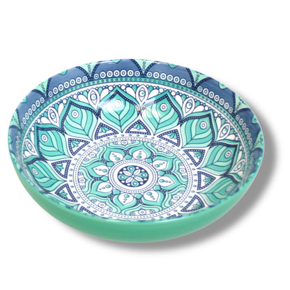 Colourful Ceramic Porcelain Serving Bowl Dinnerware - 10 Inches