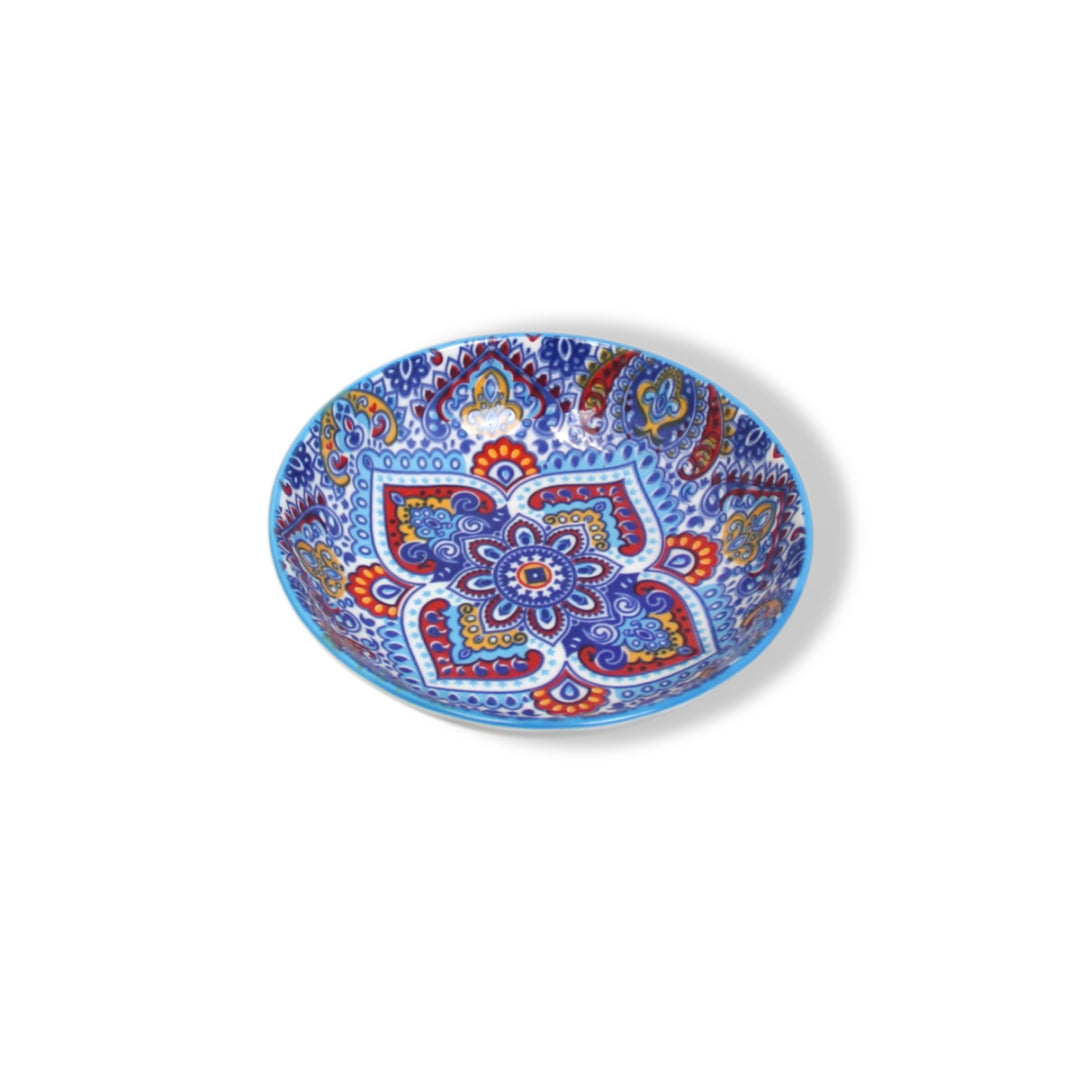 Colourful Ceramic Porcelain Dinner Small Bowl - 5.5 Inches